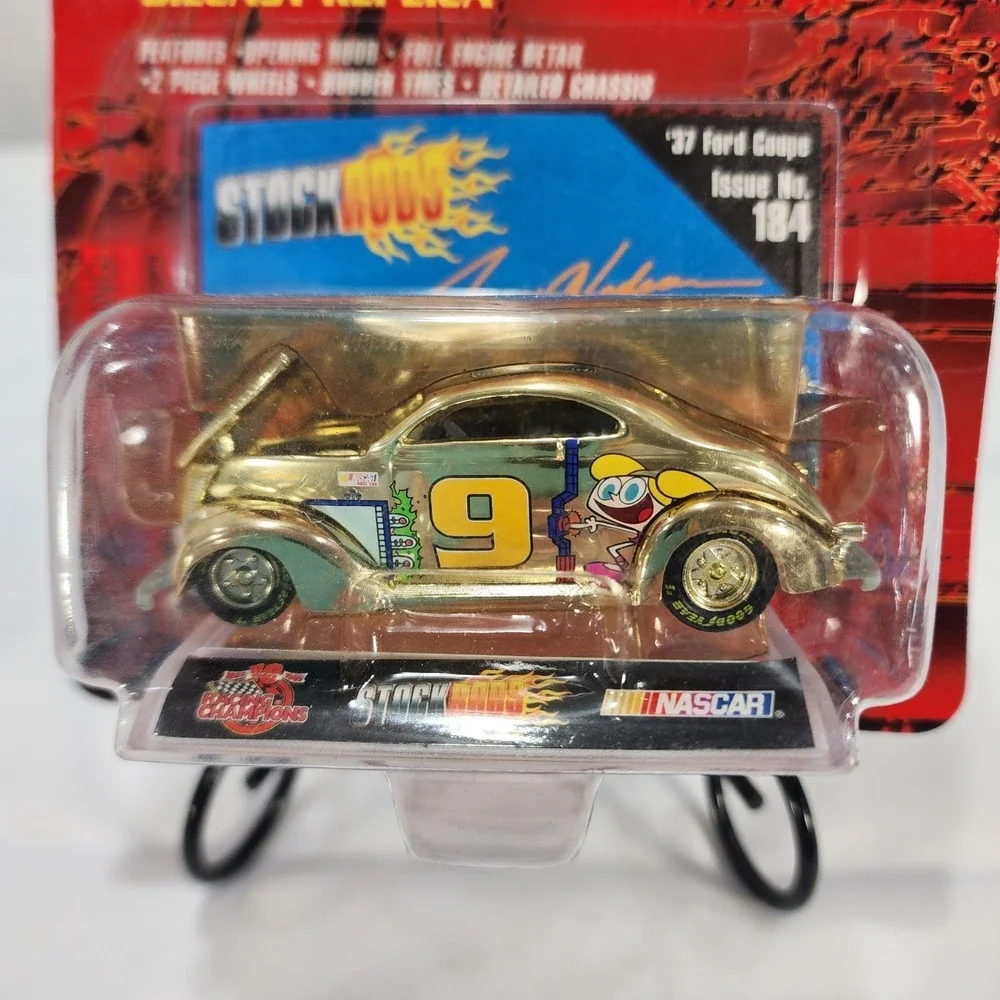 Racing Champions Stock Rods '37 Ford Coupe Issue No 184 Cartoon Network #9 NIP